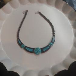 Gorgeous 20" Turquoise Necklace 