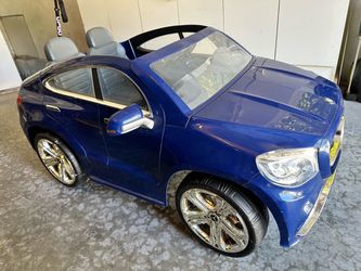 Kids Ride-On Electric Car – Blue