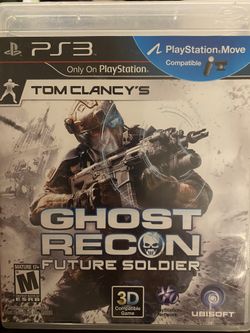 Play Station 3 Ghost Recon Future Soldier
