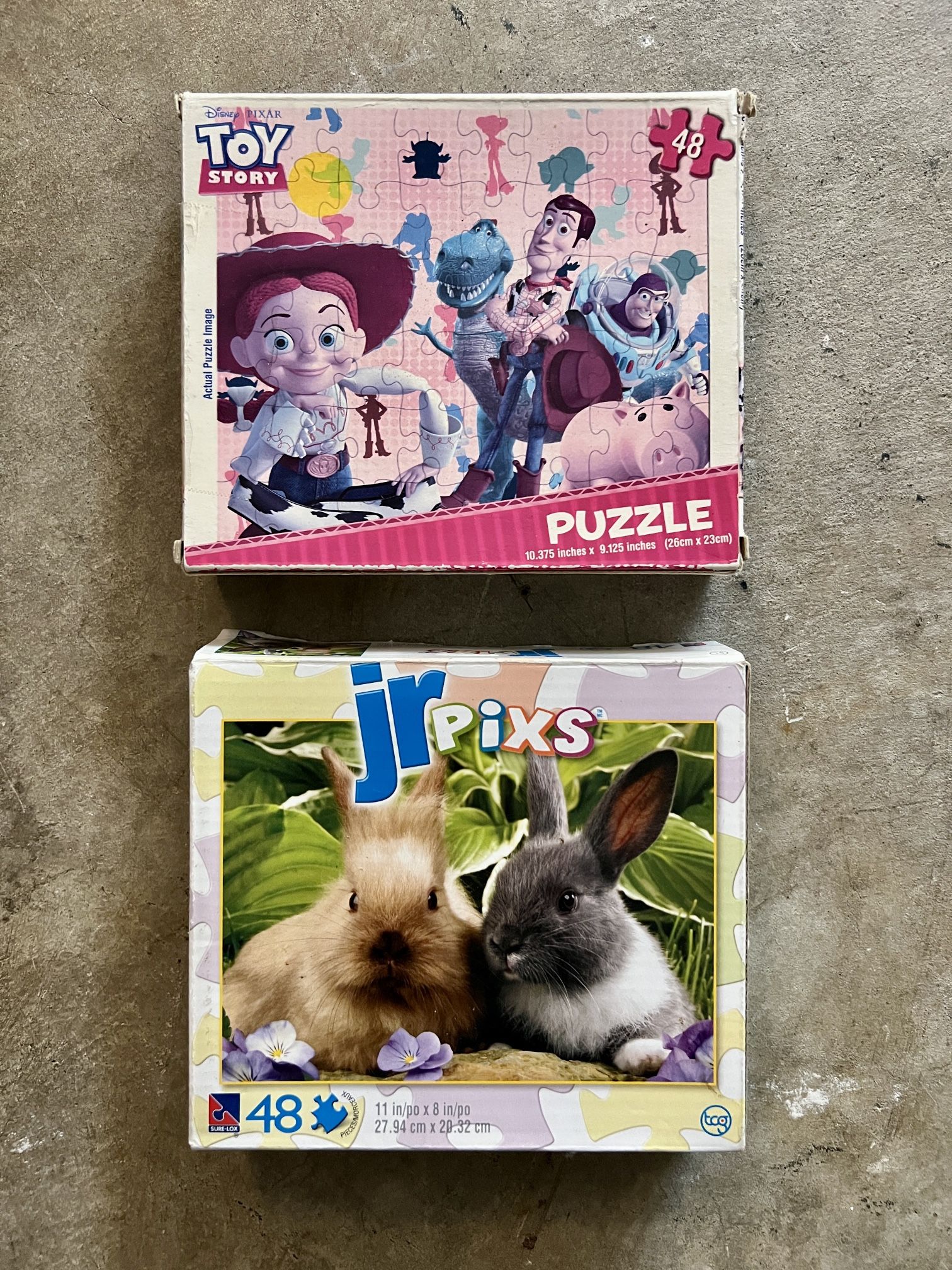 48 piece puzzles $1 each
