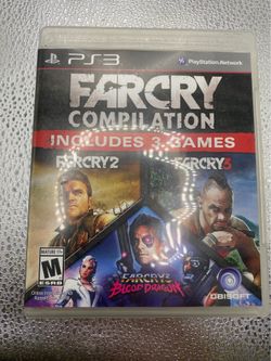 Playstation 3 (PS3)Farcry Compilation-3 games- USED NO MANUAL Works Tested Good