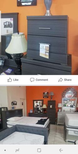 BRAND NEW QUEEN SIZE BED FRAME ONLY. ( NEW FURNITURE AND MATTRESS AVAILABLE ) RKMK