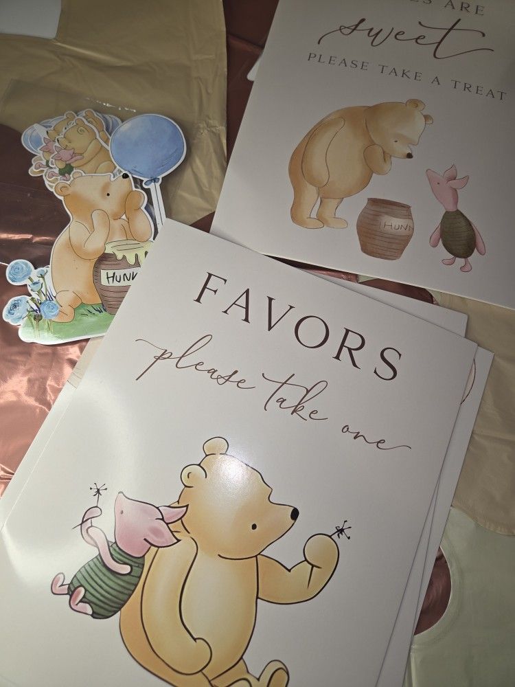 Happy Birthday Party Supplies Winnie The Pooh