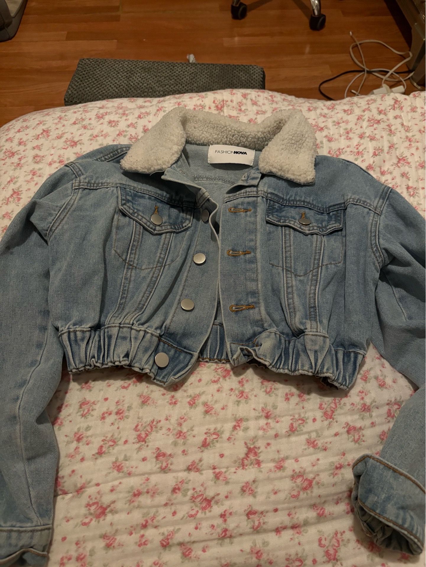 Fashion nova cropped jacket
