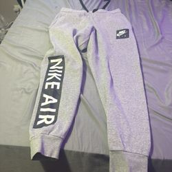 Nike Sportswear Joggers Sweatpants Mens Medium Gray Casual Logo