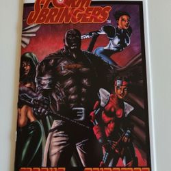 Stormbringers Collectors Edition VF Afrocentric Mini Book Heroes Trashcan Comic 