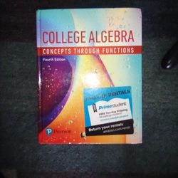 College Algebra 4th Edition Pearson's By Sullivan