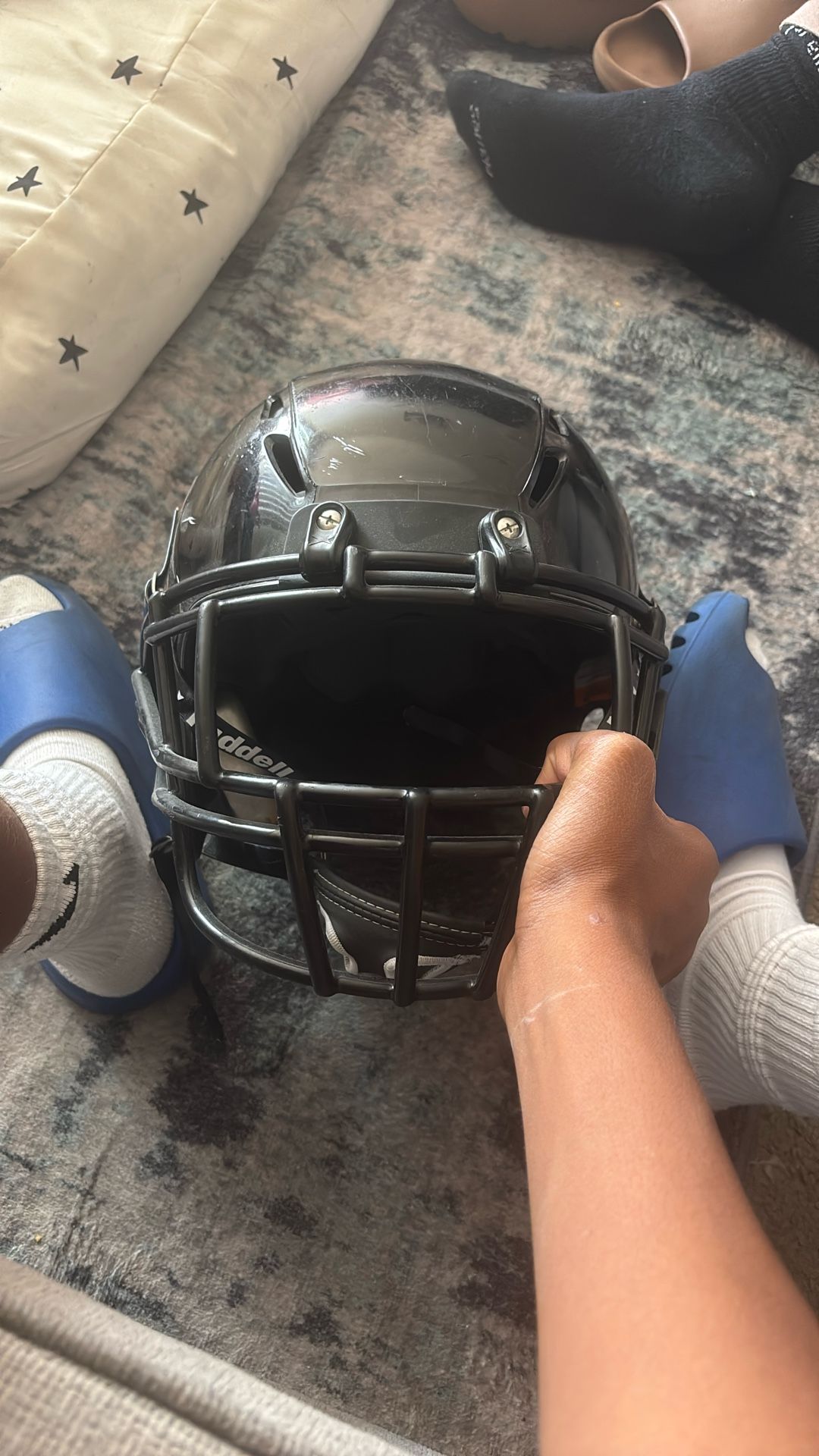 medium xenith football helmet