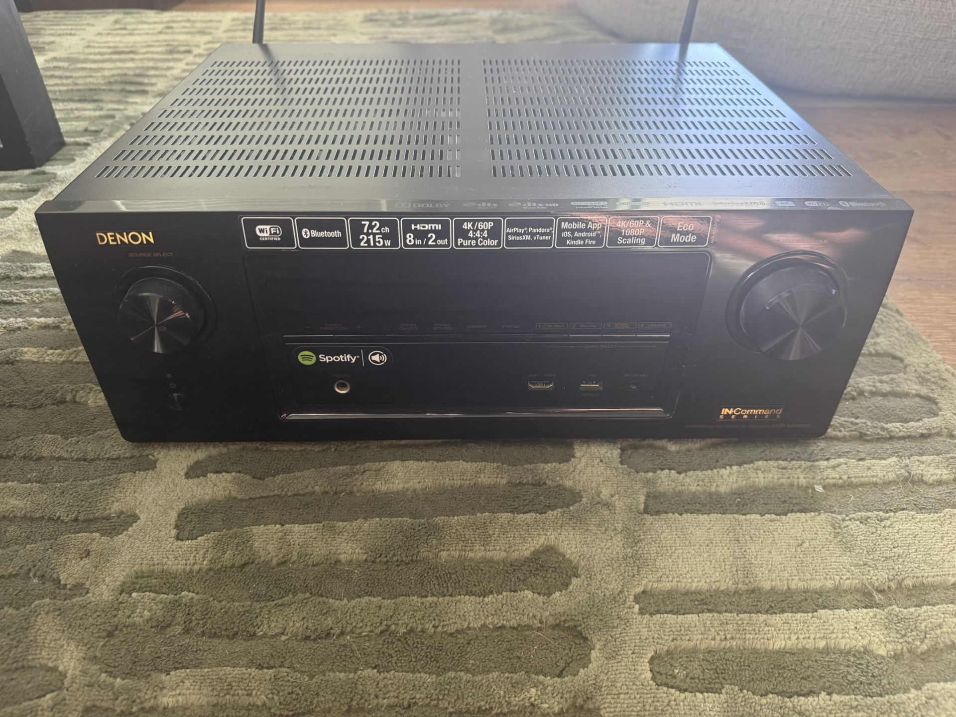 Denon 7.2 Channel Receiver