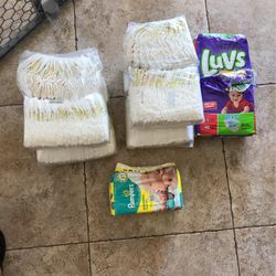 Diaper Lot Sizes Premie, Newborn, Size 1