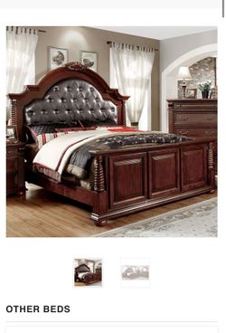 California King Bed (+ Bedroom set)