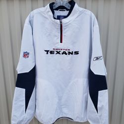 Reebok Houston Texans Jacket Windbreaker 