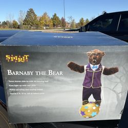 Barnaby the Bear Halloween Animatronic MSRP “$280”
