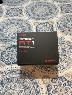 Sena SPIDER RT1 Dual Pack Motorcycle Mesh Headsets – New/Open Box