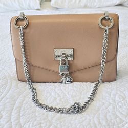 Donna Karan genuine leather envelope bag