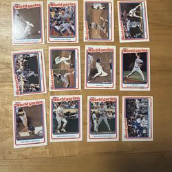 1989 Fleer Dodgers World Series Limited Set