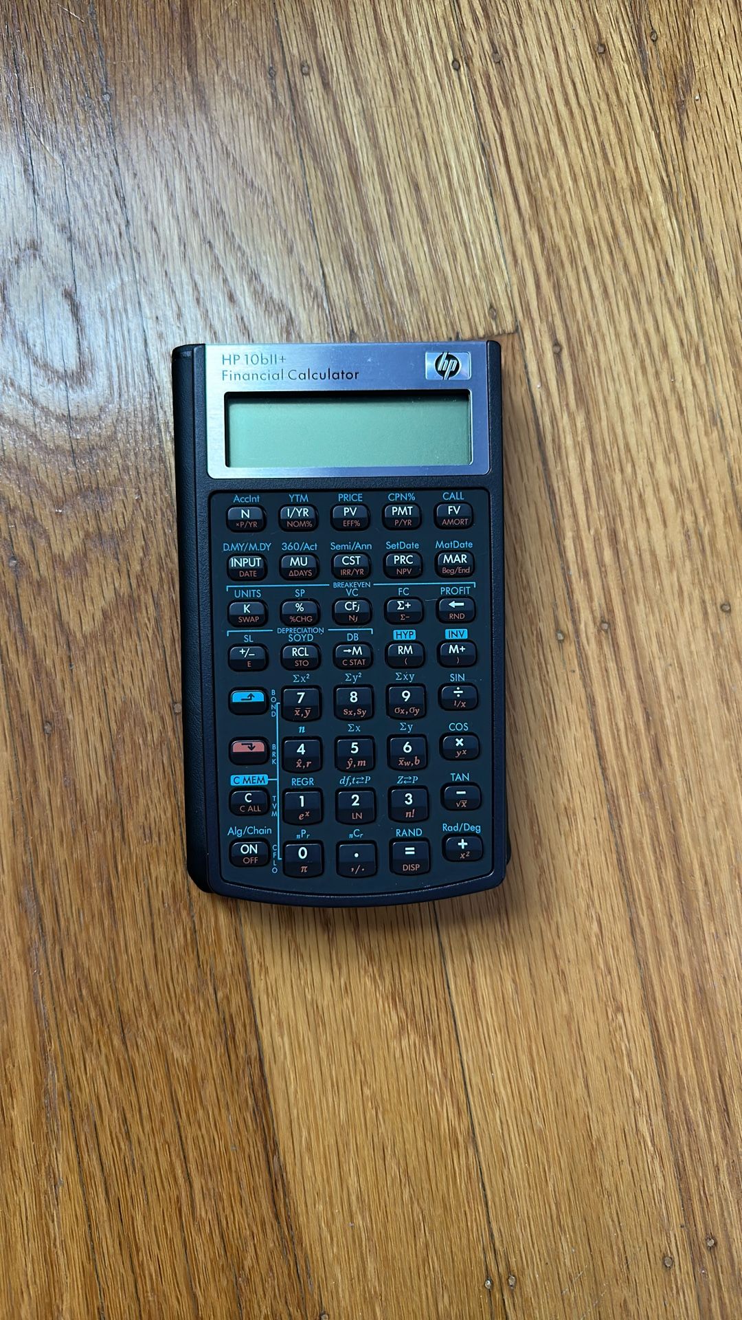 HP 10bII+ Financial Calculator