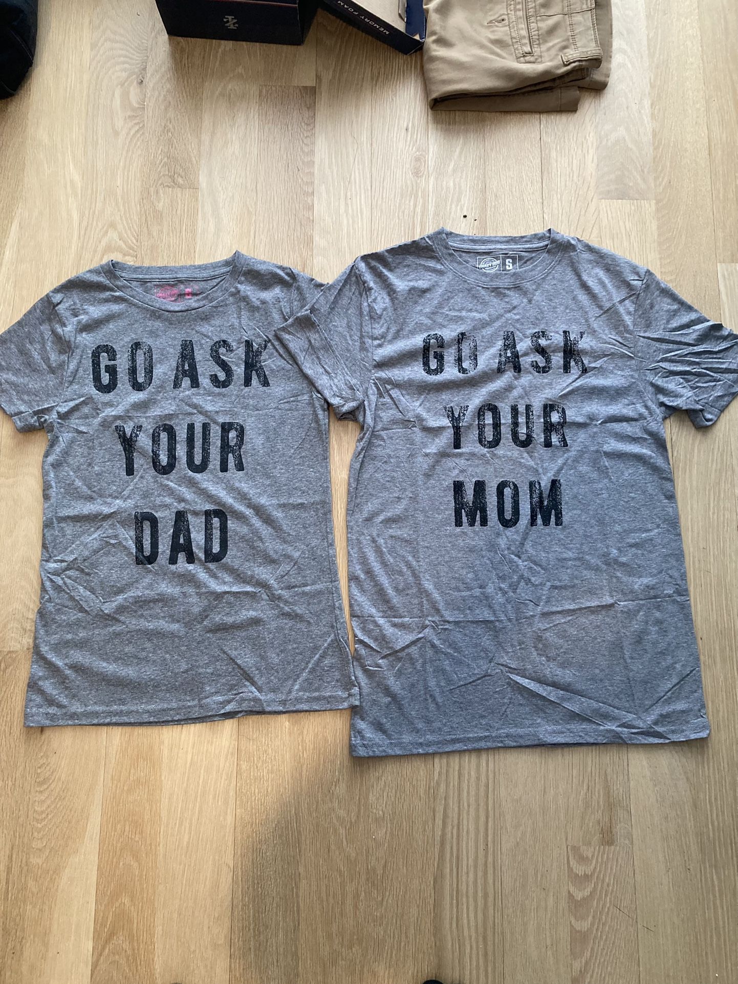BRAND NEW Adult T-Shirts For Mom & Dad