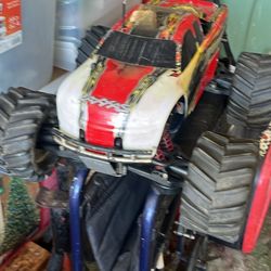 T-maxx Nitro Rc Monster Truck 