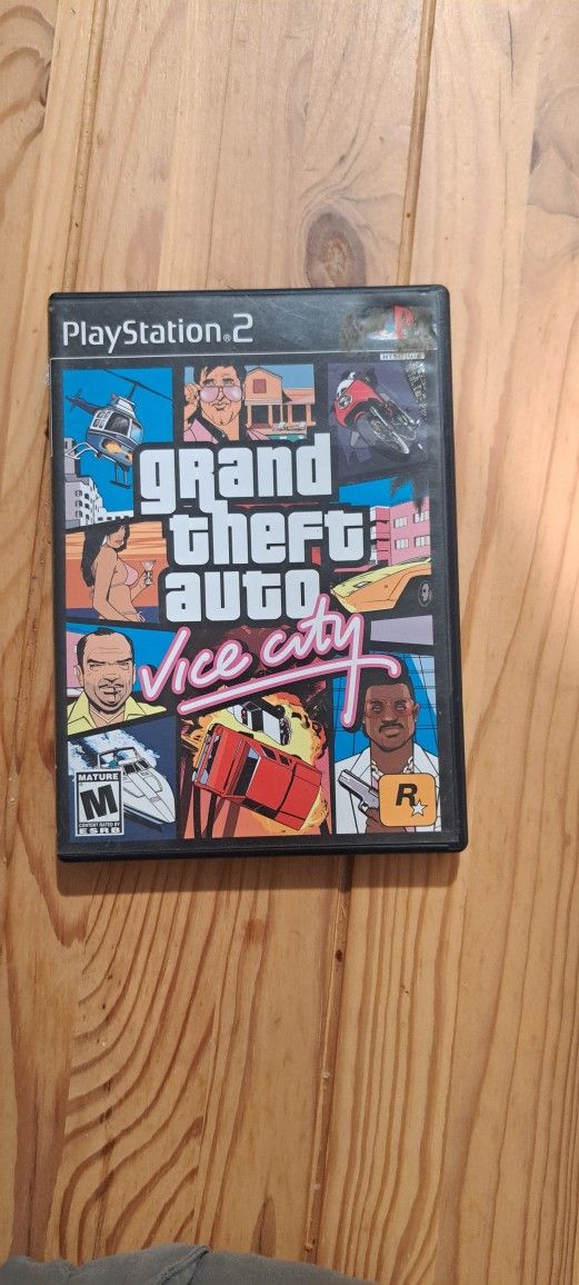 Gta Vice City Ps2 Video Game