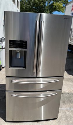 Samsung 4-Door Stainless Steel Refrigerator Fridge
