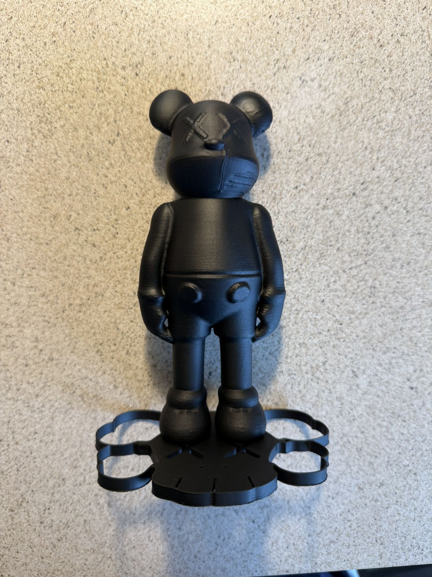 3D Zombie BearBrick/ Kaws