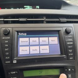 2015 Toyota Prius Oem Touch Screen Radio Navigation
