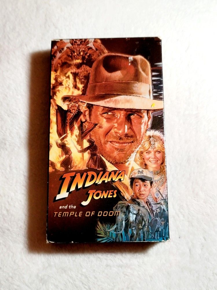 Indiana Jones And The Temple Of Doom VHS (1984)
