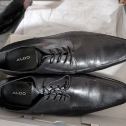 Aldo Black Dress Shoes Size 10