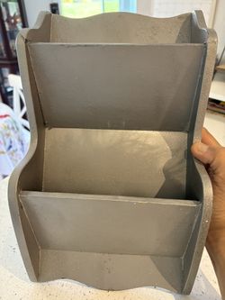 Wooden Wall Letter Holder