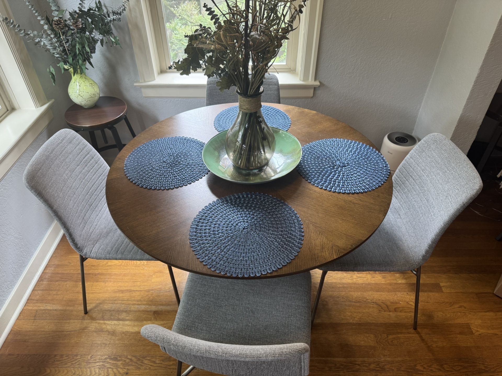 Wood Table And Chairs