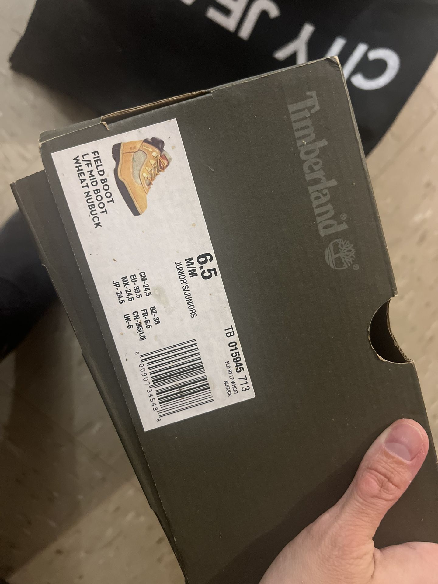 boys field timberland