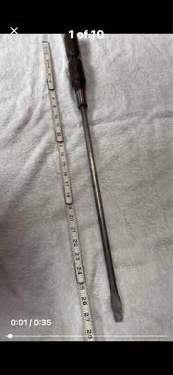 Antique vintage hand tool screwdriver Stanley