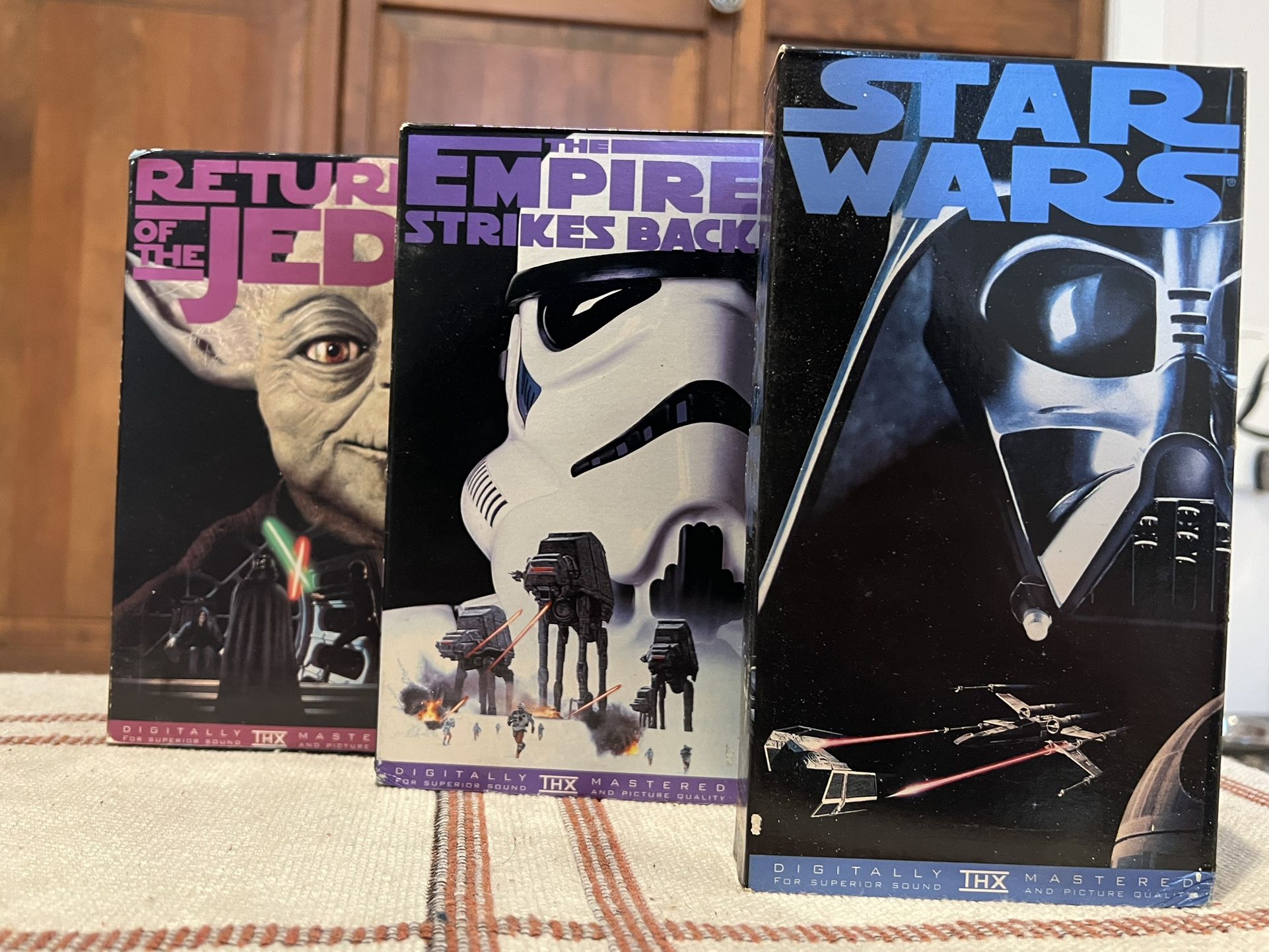 Star Wars VHS Trilogy Set