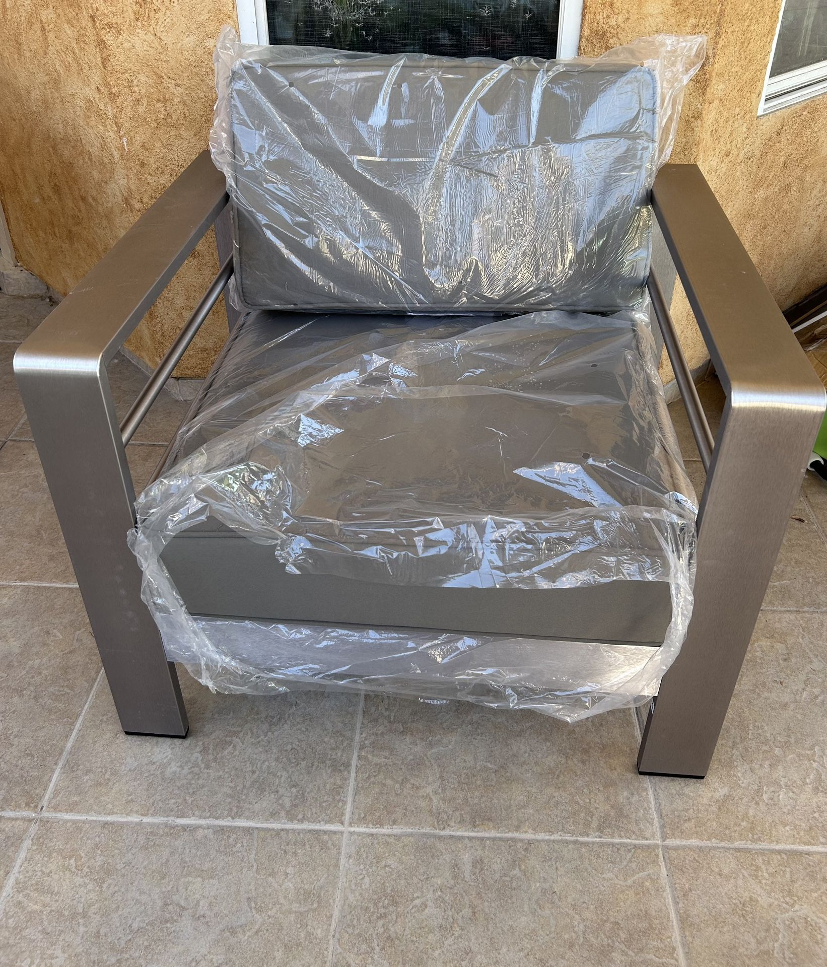 New Metal Club Chair