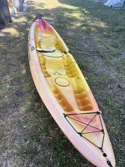 Malibu Two XL (13 Ft+) Two Seater/tandem/double Kayak.. W/ Seats and Paddles