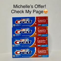 Crest Kid’s Cavity Protection Toothpaste Set