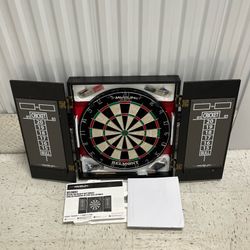 javelin wooden Belmont & Bristle Dartboard & Cabinet - NEW