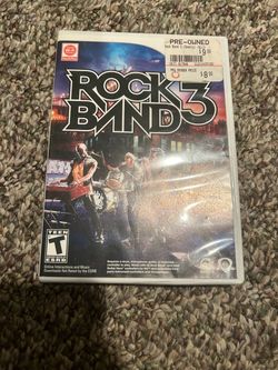 Rock band 3 Wii