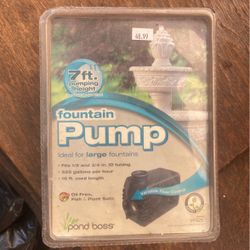 Fountain Pump 