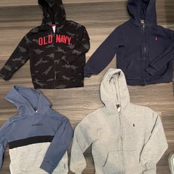 Boys Sweatshirt Bundle - 5t And 7 