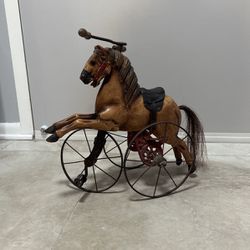 vintage Horse Tricycle 