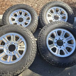 Wheels In Tires 20" 8 lug Ford Excursion F250 F350 8x170 Utility Truck 8x170, Mm No Cener Cap 