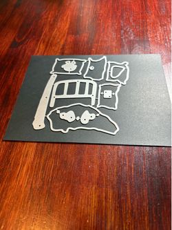 Die-Cut Metal Craft Shapes - Silver Home Accents