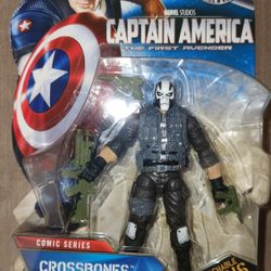 2011 Marvel Legends Captain America Crossbones 4"