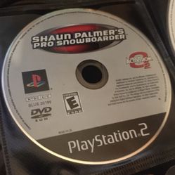 Shaun Palmers Pro Snowboarding Ps2