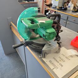 Metabo 10" Compound Miter Saw. Model #: C10FCG(S)