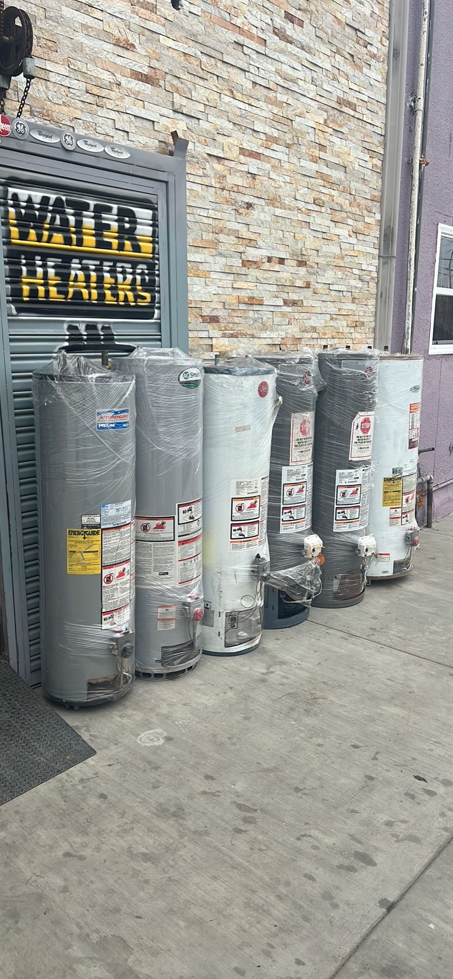 Water Heaters And Wall Heaters Sales 