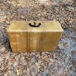 large vintage suitcase
