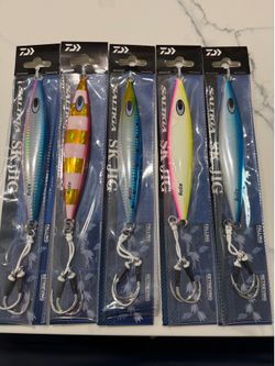 250g Daiwa Saltiga SK jigs
